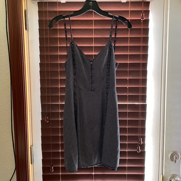 Polka Dot Mini Dress Ruffles Avec Les Filles - Picture 1 of 4